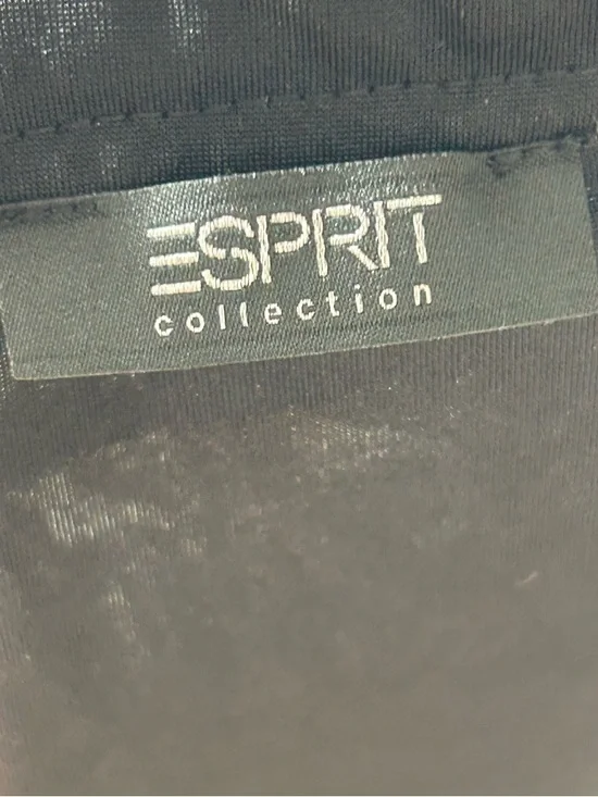 Esprit Vintage Patterned A-Line Skirt in Navy, Purple, Gray & Pink Size L - Picture 4 of 7